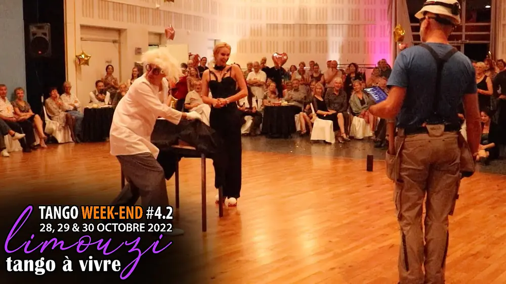 Video thumbnail for Who wants chocolate ? - Eleonora Kalganova & Murat Erdemsel - LTW 2022 Limouzi Tango Festival