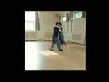Flor Fraschina ensayando