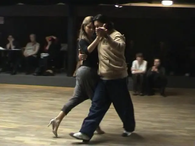 Video thumbnail for Hector Corona och Silvina Machado Abrazo hos Gefle Tango 20090516