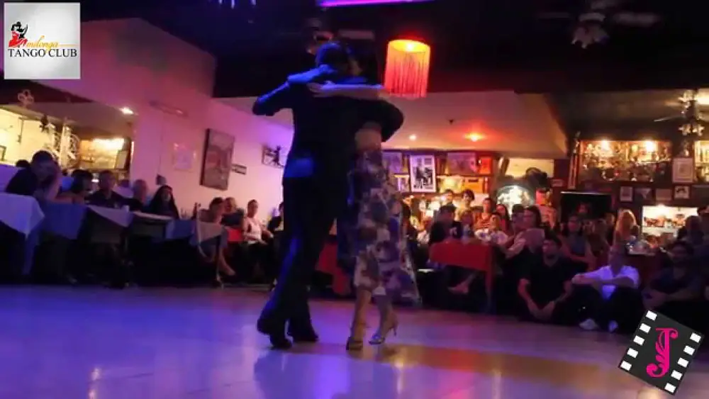 Video thumbnail for JULIETA BISCIONE y ROBERTO CASTILLO en el Tango Club Milonga 01/04