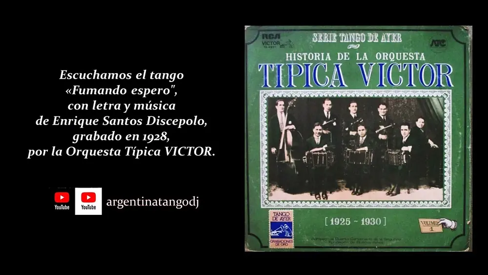 Video thumbnail for ORQUESTA TÍPICA VICTOR: CHORRA (TANGO)