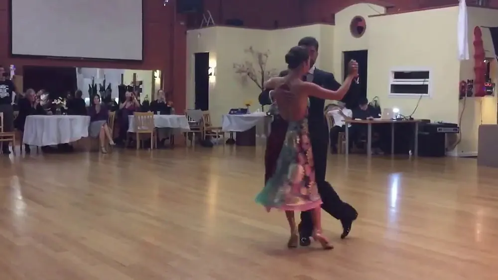 Video thumbnail for Damian Mechura and Veronica Vasquez perform at the Allegro Ballroom 2 of 3