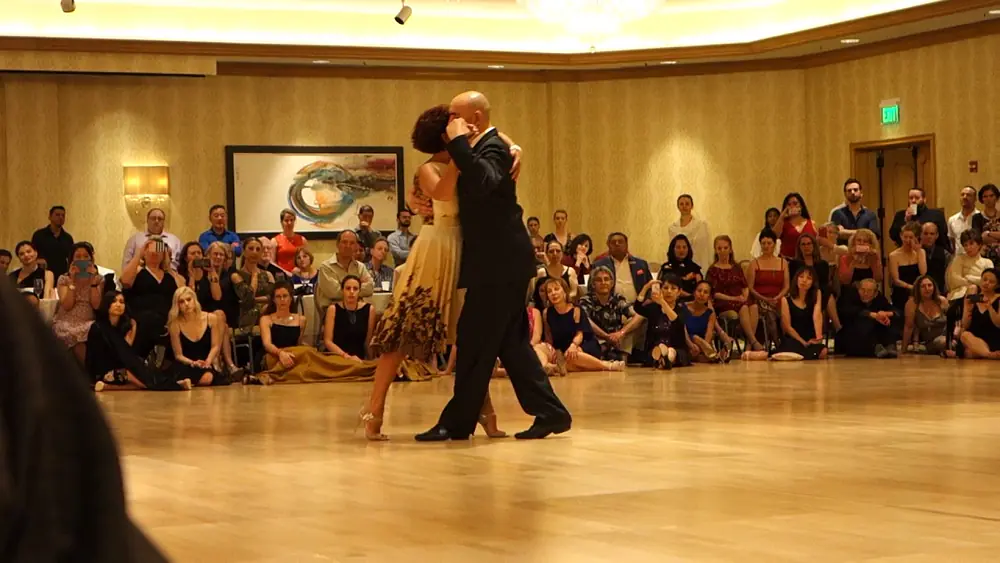 Video thumbnail for Alicia Pons and Daniel Arias dance a tango at 2017 Chicago Mini Tango Festival