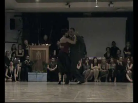 Video thumbnail for Ricardo Barrios y Laura Melo - Tango a Salerno - Junto a tu corazòn - 2/3