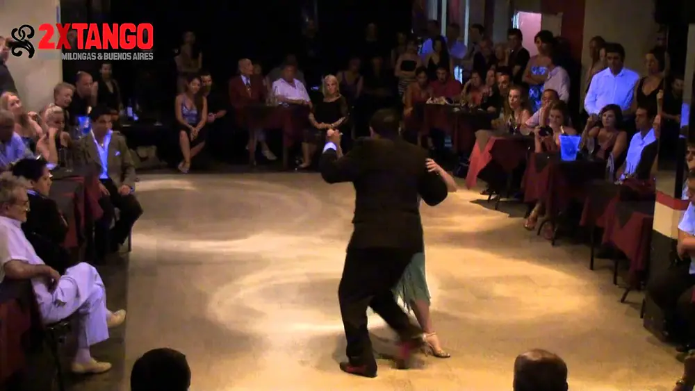 Video thumbnail for Pibe Avellaneda & Guillermina Quiroga Tango Don Pacifico en Porteño ene 2012