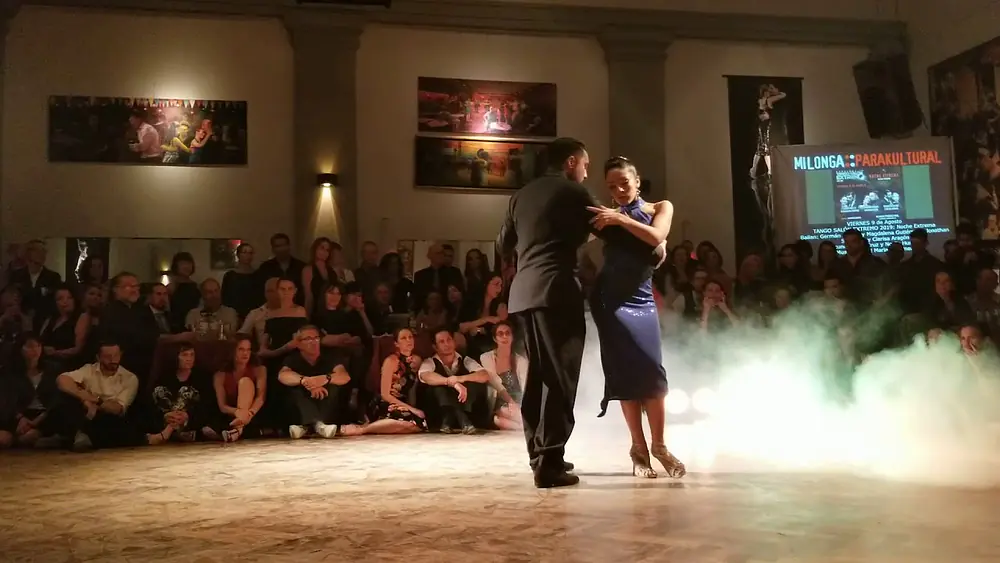 Video thumbnail for Clarisa Aragón & Jonathan Saavedra - TangoSalon Extremo at Salon Canning on 8/9/19 (1 of 2)