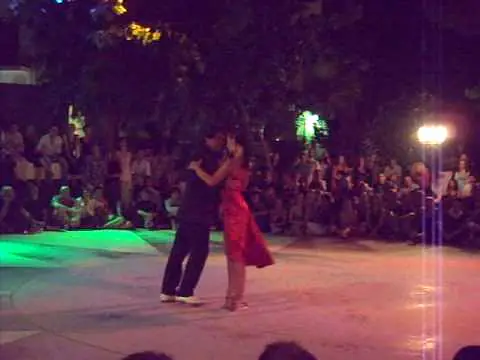Video thumbnail for Adrian Veredice y Alejandra Hobert ."Maquillaje" Tango. Sitges 2009