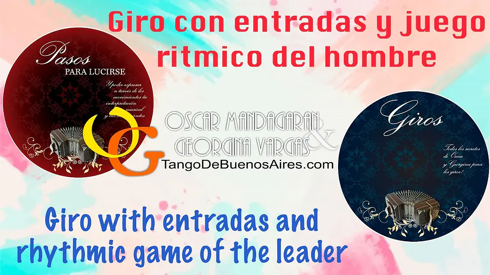 Video thumbnail for GIRO con ENTRADAS y juego RITMICO del Hombre Georgina Vargas Oscar Mandagaran GIROS with...and...