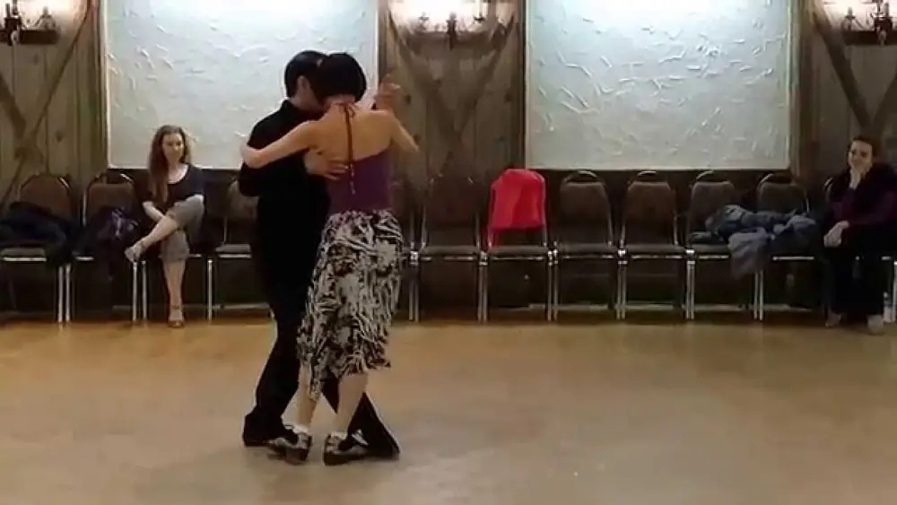 Video thumbnail for Sacada & Parada Combination | Bulent Karabagli + Lina Chan | Argentine Tango Class Summar