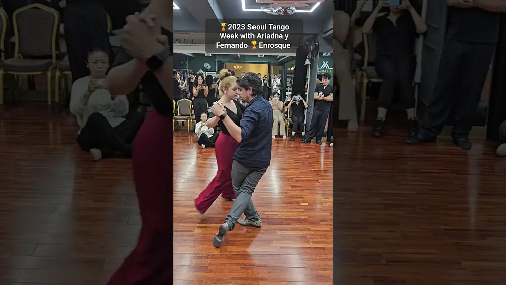 Video thumbnail for 🏆 2023 Seoul Tango Week with Ariadna Naveira y Fernando Sanchez 🏆Enrosque