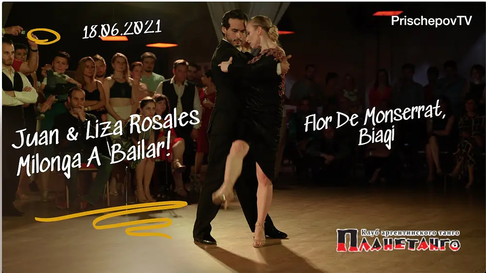 Video thumbnail for Juan Manuel Rosales & Liza Rosales, 4-4, Milonga Abailar! Planetango 2021 Flor De Monserrat, Biagi