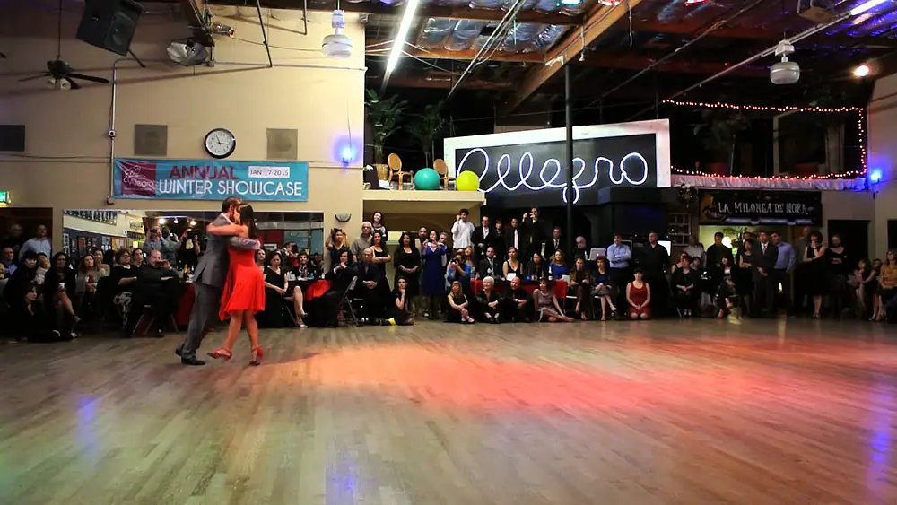 Video thumbnail for Johana Copes and Jaimes Friedgen at Allegro Ballroom, Emeryville, CA