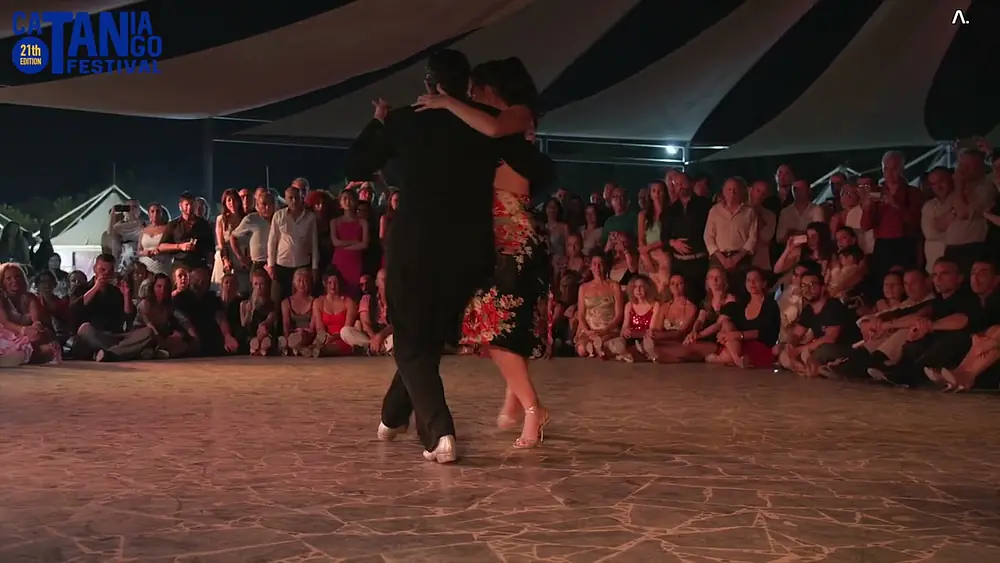 Video thumbnail for Sofia Saborido & Pablo Inza - Catania Tango Festival 2023 -  @Alejandro Rumolino - Créations