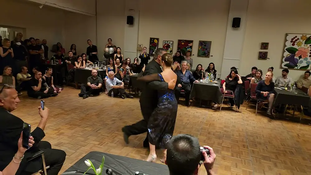 Video thumbnail for Argentine Tango: Ricardo Calvo & Sandra Messina - Flor de Montserrat