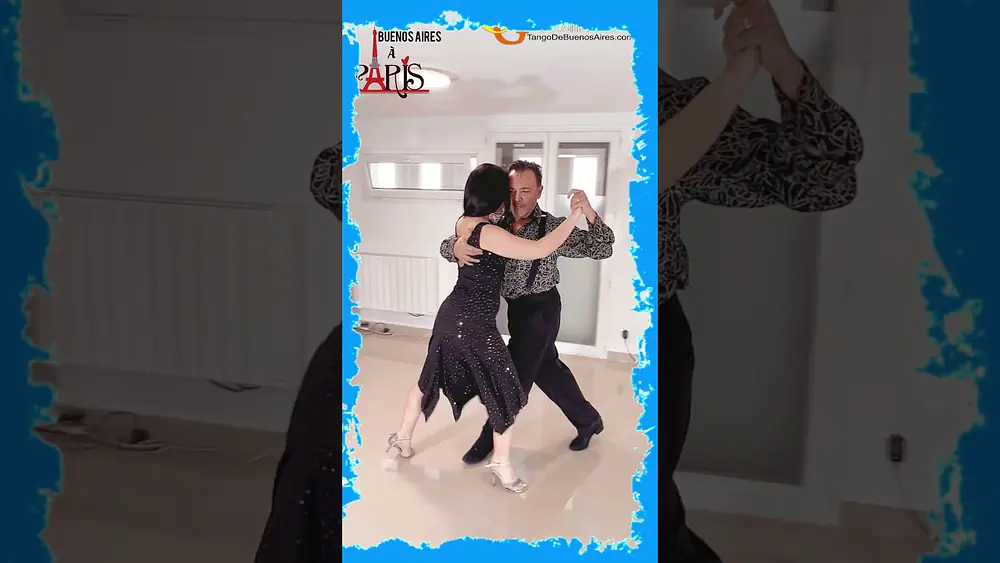 Video thumbnail for #tango medialuna super ritmica clase Online 24/4/2023 #dancers  Georgina Vargas Oscar Mandagaran