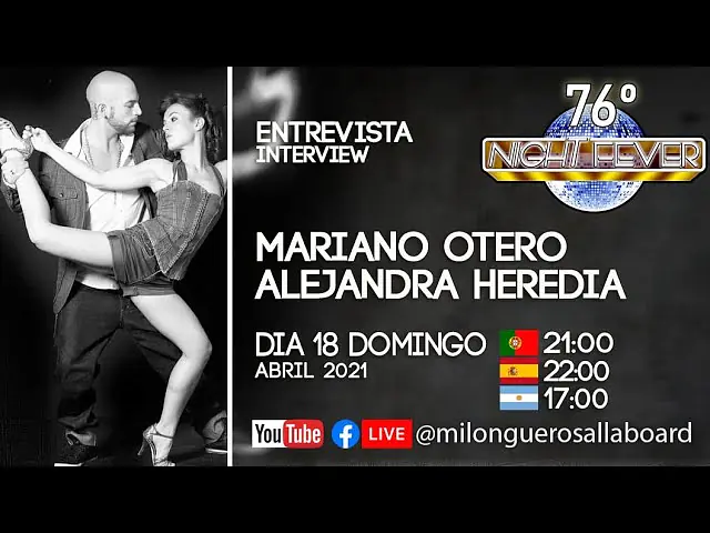 Video thumbnail for 76º Night Fever - MARIANO OTERO Y ALEJANDRA HEREDIA