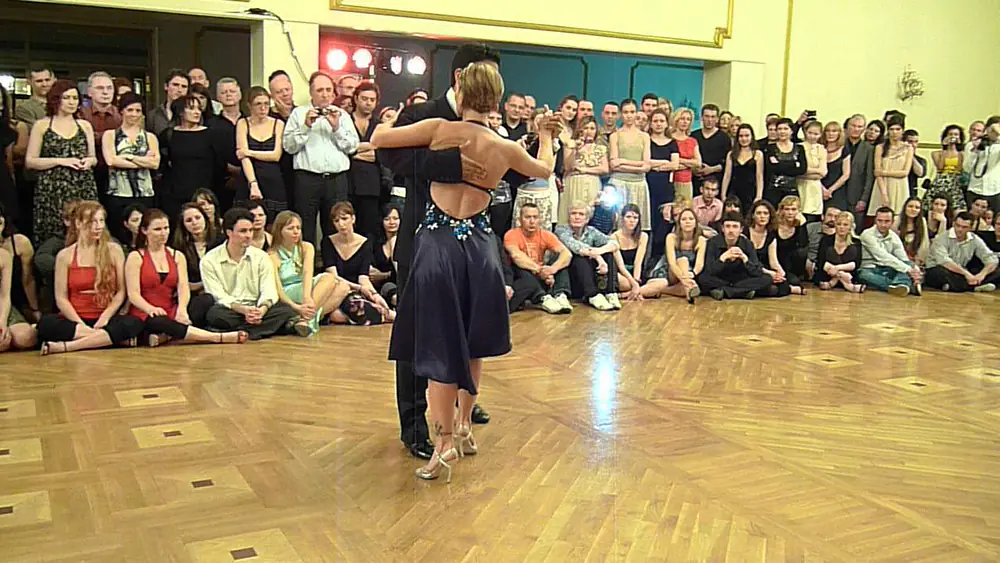 Video thumbnail for Sebastian Arce and Mariana Montes - Belgrade Tango Encuentro 2012 (#1)