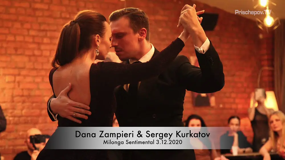 Video thumbnail for Dana Zampieri & Sergey Kurkatov, 1-3, Milonga Sentimental, Junto a tu corazon, di Sarli, Podesta