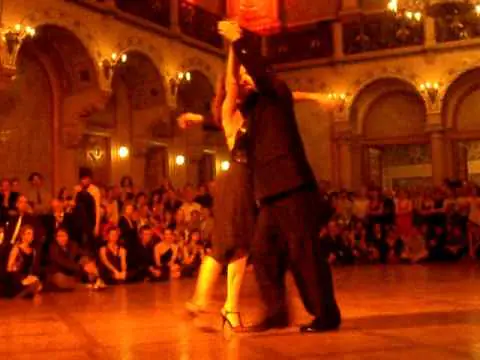 Video thumbnail for Maria Belén Giachello and Diego Riemer are dancing on TangoAmadeus in Wien - 2011-05-07 - 4