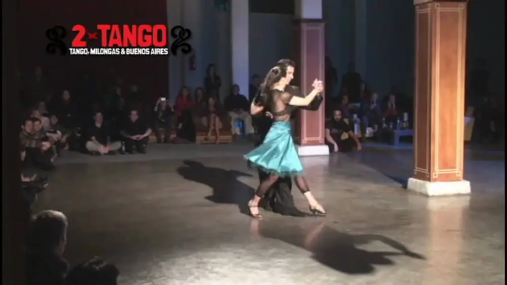 Video thumbnail for Estudio la Esquina en Cuidad Konex Tango: Cristian Marquez  y Virginia Gomez