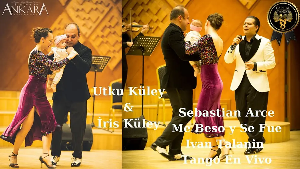 Video thumbnail for Utku Küley & İris Küley /Ankara Tango Festival Ivan Talanın & Tango En Vivo Concert /CSO ADA