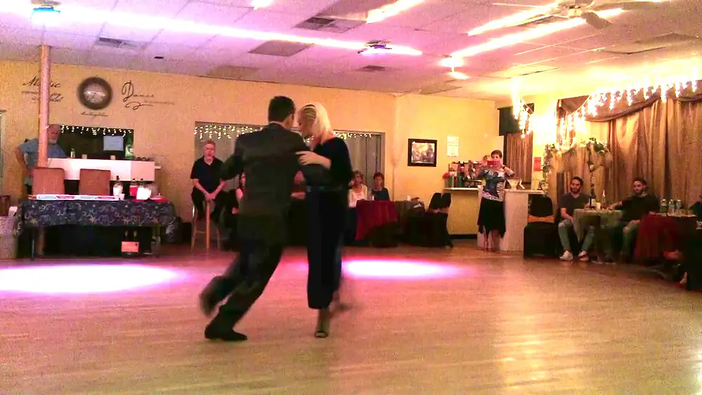 Video thumbnail for Eddy Hernandez  & Tamara Bisceglia (22), performing at "Milonga Pasional" in Sarasota, FL (1/2)
