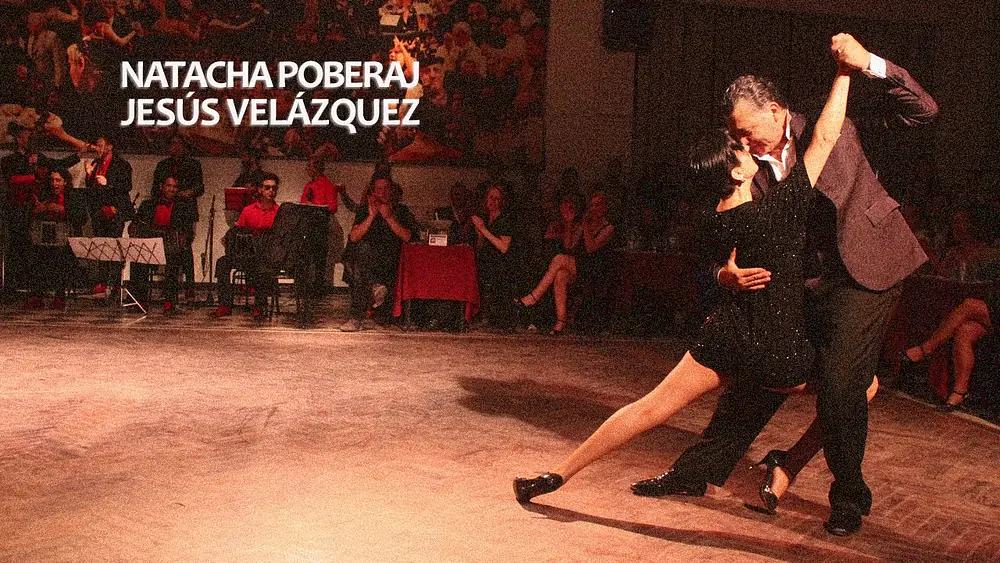 Video thumbnail for Natacha Poberaj y Jesús Velázquez + La Juan D´Arienzo - Cumbia Milonguera