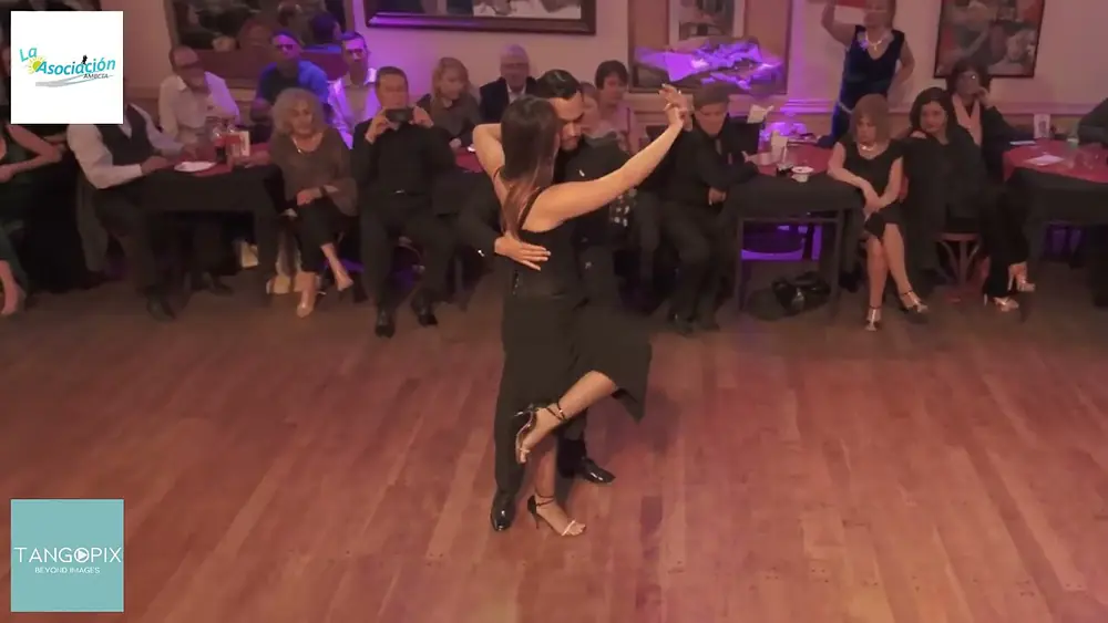 Video thumbnail for MILONGA DE LOS CAMPEONES - Juan David Vargas & Ornella Simonetto dance Aníbal Troilo - Y la perdí