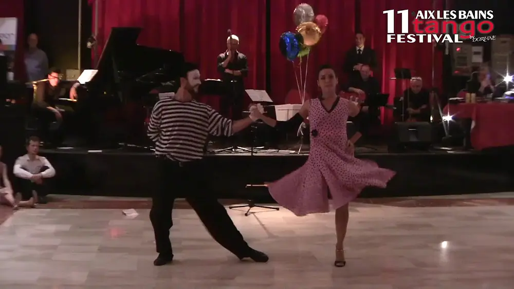 Video thumbnail for Maria Belen y santiago Giachello 1 b - Festival Tango Aix Les Bains 2017