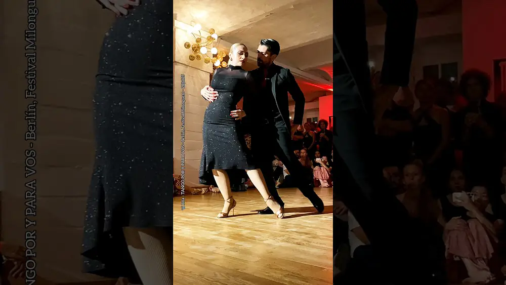 Video thumbnail for Reel Chique (Pugliese) Ariadna Naviera y Fernando Sánchez. Berlin festival Milonguero 20jul25