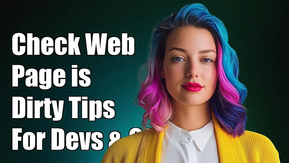 Video thumbnail of How to Check if a Web Page is Dirty: Tips for Developers and QA