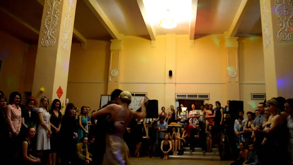Video thumbnail for Alejandra Mantinan & Leandro Palou. Moscow 8.03.13