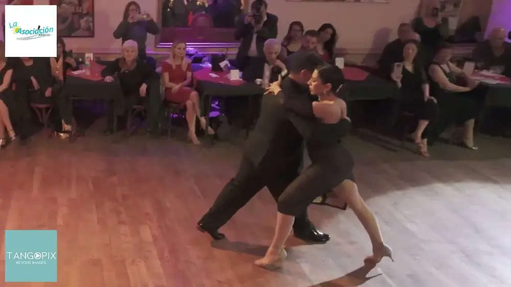 Video thumbnail for MILONGA DE LOS CAMPEONES - Fatima Caracoch y Brenno Marquez dance Aníbal Troilo - Garras