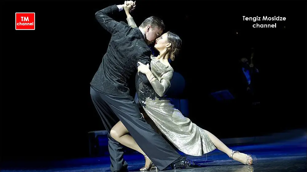 Video thumbnail for Tango "Recuerdo". Esmer Omerova and Dmitry Vasin with "Solo Tango" orchestra. Танго. Омерова и Васин