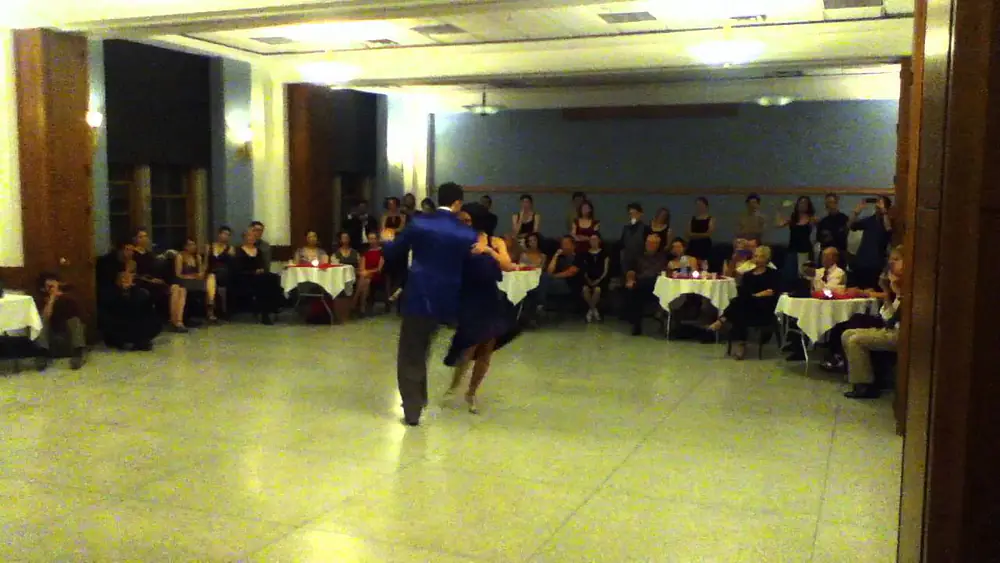 Video thumbnail for Jonny Lambert & Virginia Vasconi in Ann Arbor, Michigan Tango Performance 2 on 7/19/14