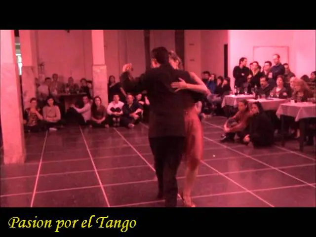 Video thumbnail for ELLI KARADIMOU Y GABRIEL MARINA BAILANDO EL TANGO LA BRUJA EN FLOREAL MILONGA