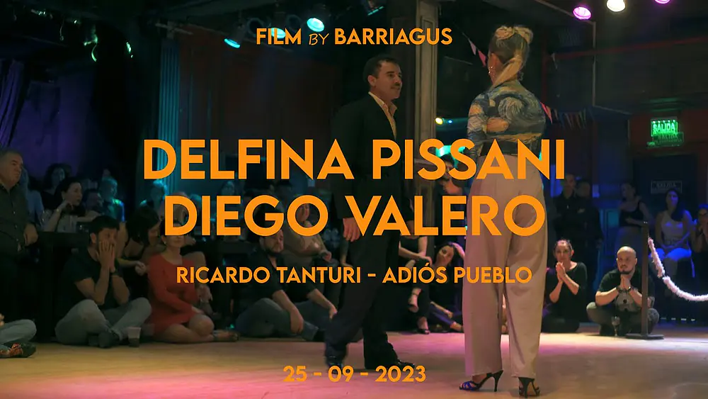 Video thumbnail for DELFINA PISSANI & DIEGO VALERO - ADIÓS PUEBLO - MUY LUNES MILONGA