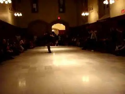 Video thumbnail for Jennifer Olson and Evan Griffiths dance to DiSarli