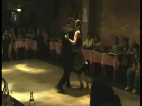 Video thumbnail for ricky barrios y laura melo bailan en Porteño y Bailarin durante el homenaje Pedro Monteleone