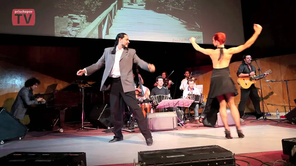 Video thumbnail for Orlando Farias and Natalia Lind Chacarera 2 The concert "Argentinskoe Tango"  Sexteto Milonguero