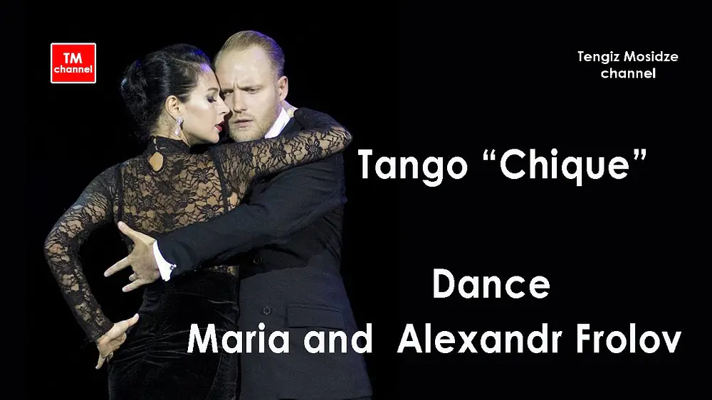 Video thumbnail for Tango “Chique”. Maria and Alexandr Frolov with “Solo Tango Orquesta” and Lautaro Greco.  Танго.