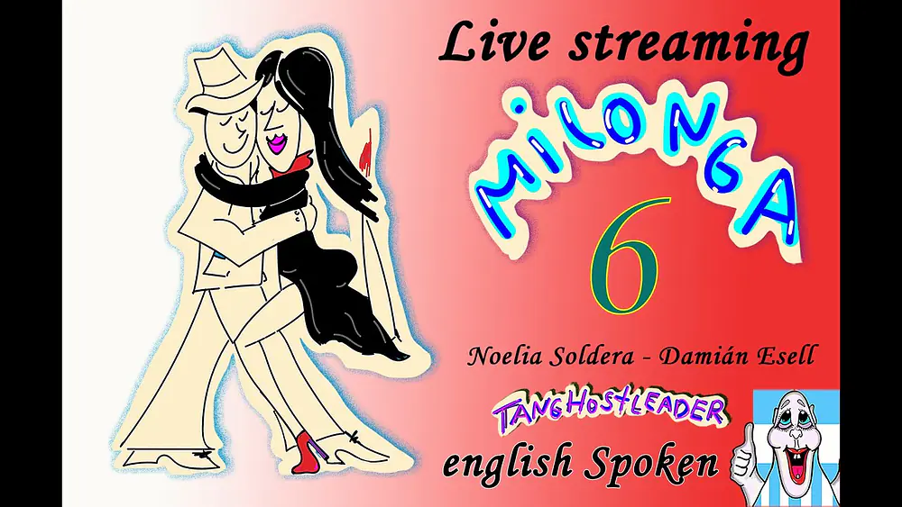 Video thumbnail for Milonga lesson, chapter 6 - ¨The tango lesson at home¨ - Damián Esell & Noelia Soldera