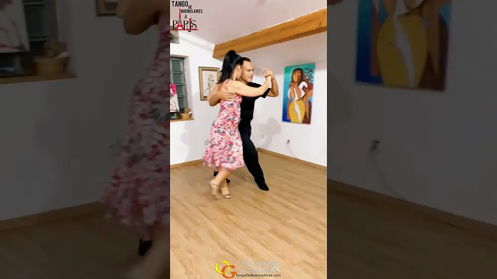 Video thumbnail for #vals #tango Musicality Demo1 Online lesson 17/10/2022 #dancetango Georgina Vargas Oscar Mandagaran