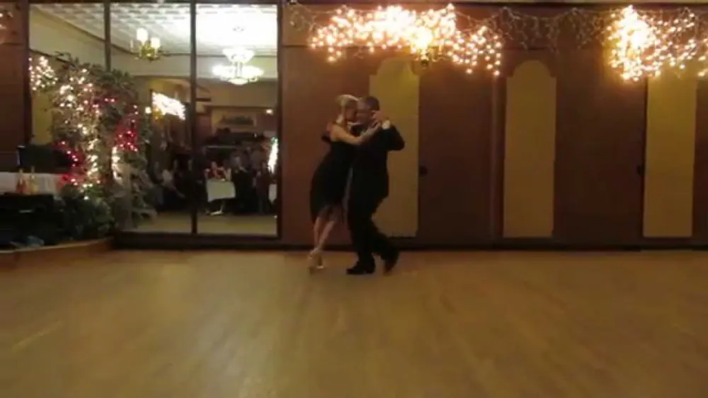 Video thumbnail for Jorge Torres & Maria Blanco at La Milonga Rosa . Friday, 4th July celebration , 2014