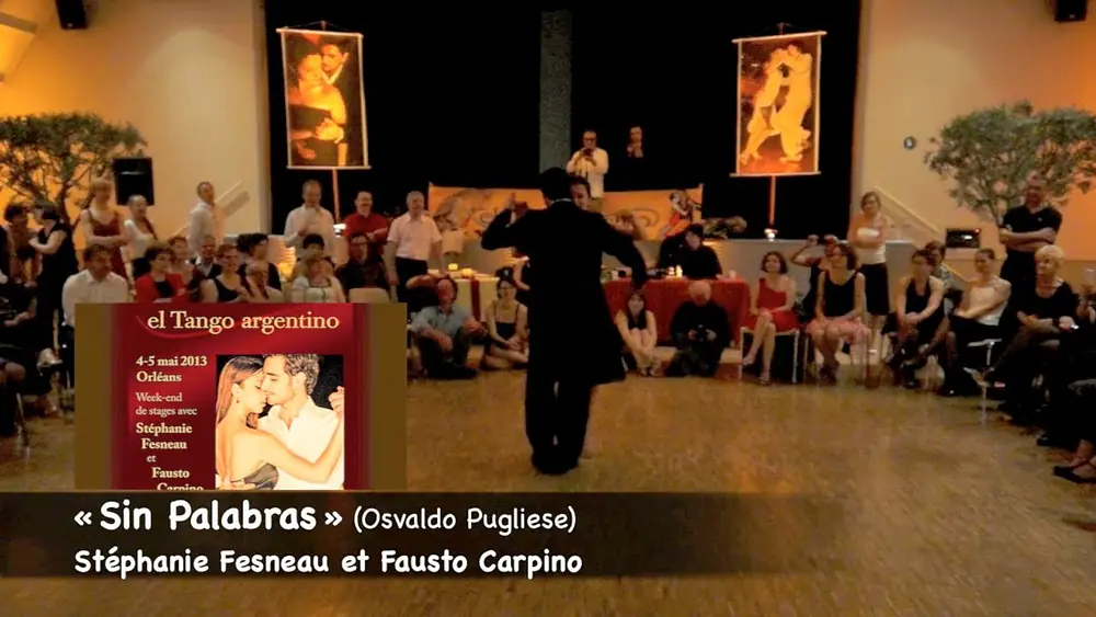Video thumbnail for Sin palabras - Stéphanie Fesneau et Fausto Carpino - El Tango Argentino