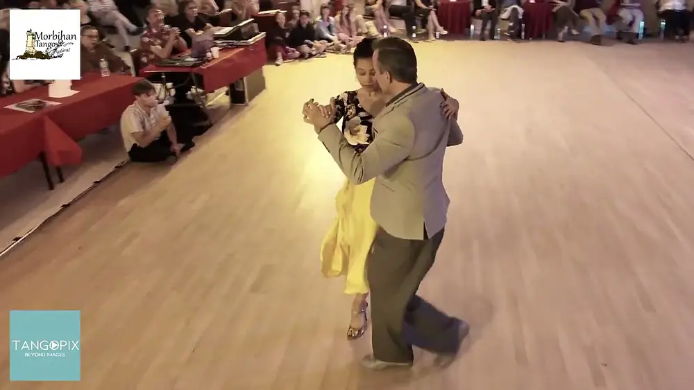 Video thumbnail for MORBIHAN TANGO FESTIVAL '24 - Murat Erdemsel & Silvina Tse dance Bandonegro - Palomita blanca