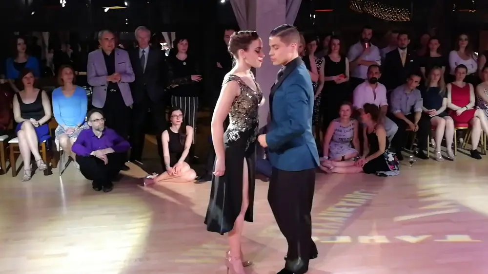 Video thumbnail for Alejandro Ferreyra y Fernanda Grosso en Moscú, 19.04.2019, 1-4. Vigor Paskevich Tango.
