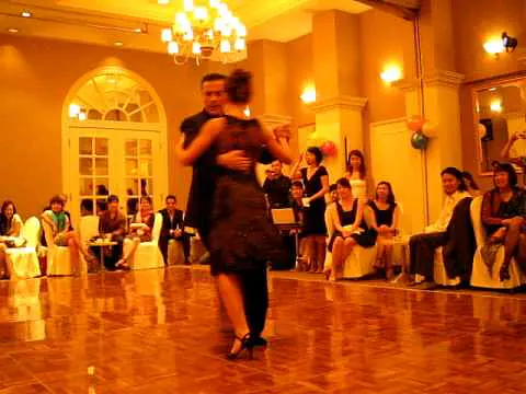 Video thumbnail for Laila and Leandro Oliver Hong Kong Welcome Milonga May 15th 2010 Third Dance