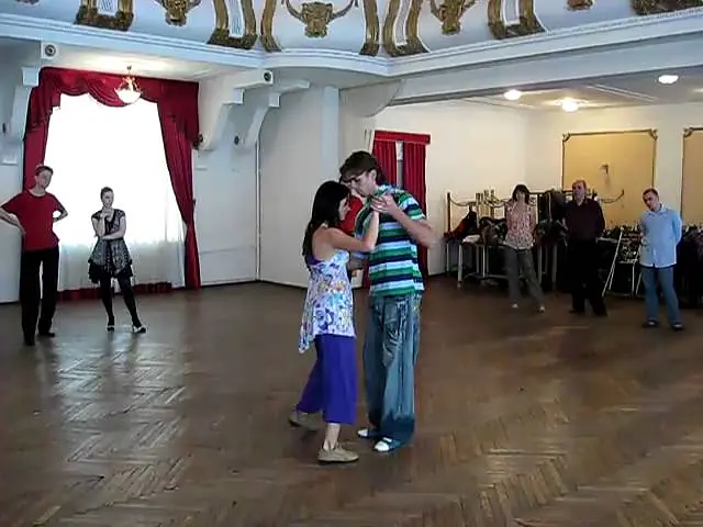 Video thumbnail for Sebastian Posadas y Eugenia Eberhardt. Lesson-2( "Nevskaya Milonga - 2009" St.Petersburg)