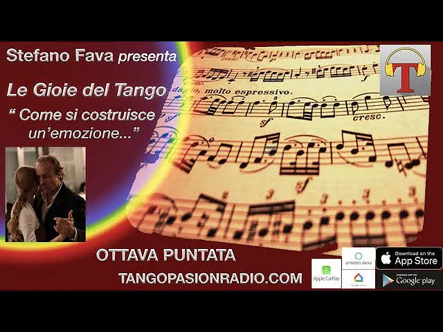 Video thumbnail for Le gioie del tango "Come si costruisce un'emozione" - Stefano Fava - Puntata 8